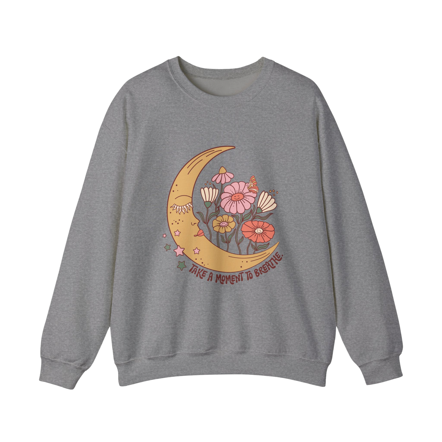 Take a Moment to Breathe Boho Sweatshirt