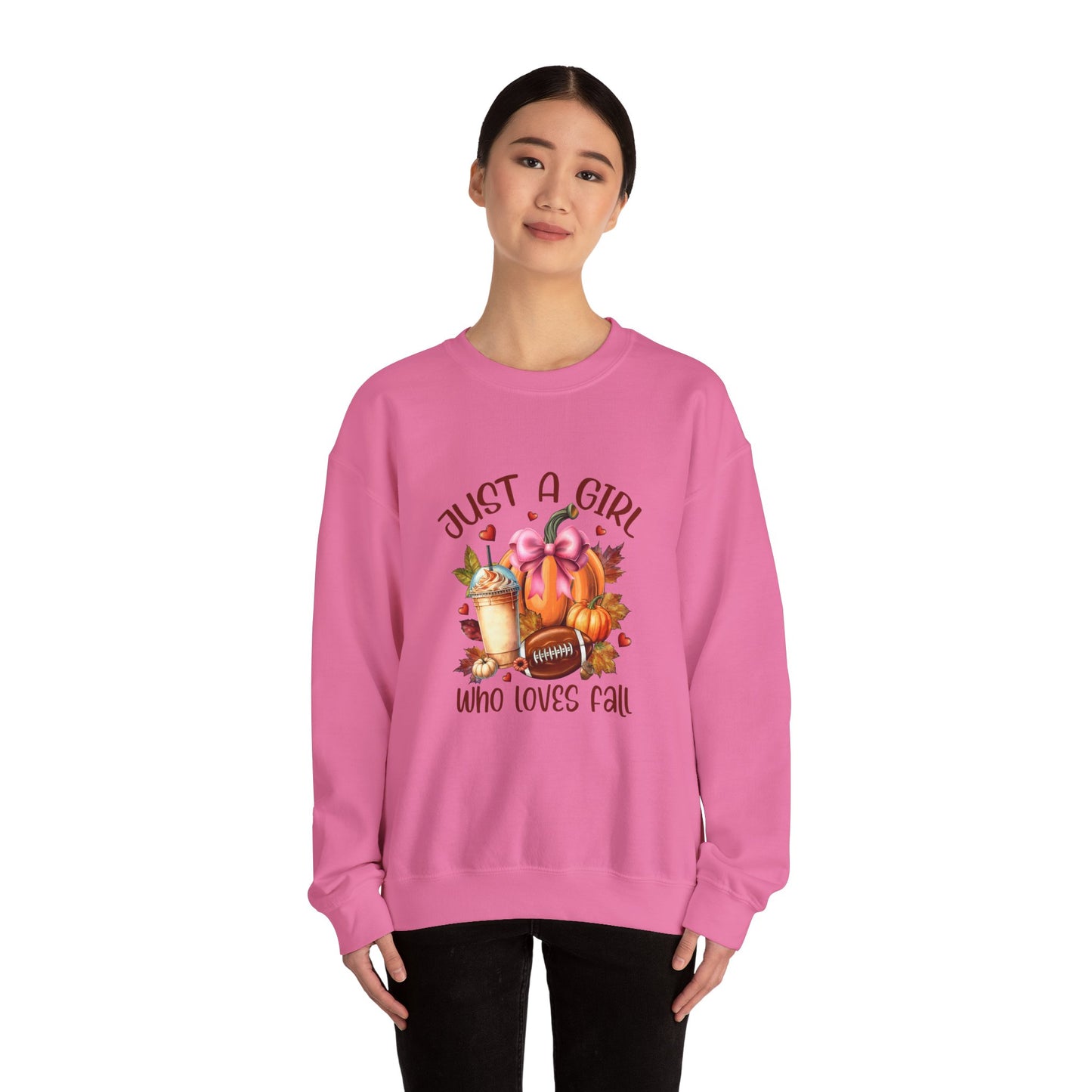 Just a Girl Who Loves Fall Sweatshirt