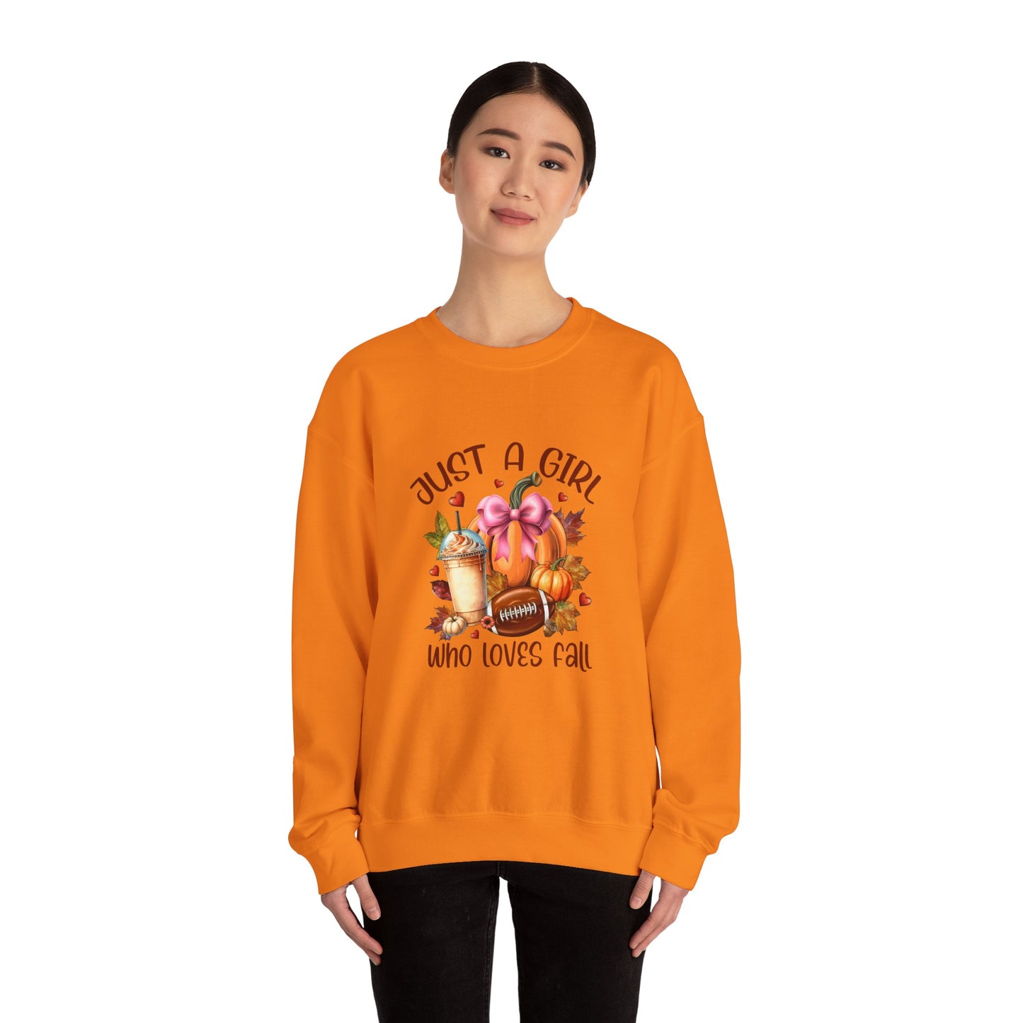 Just a Girl Who Loves Fall Sweatshirt