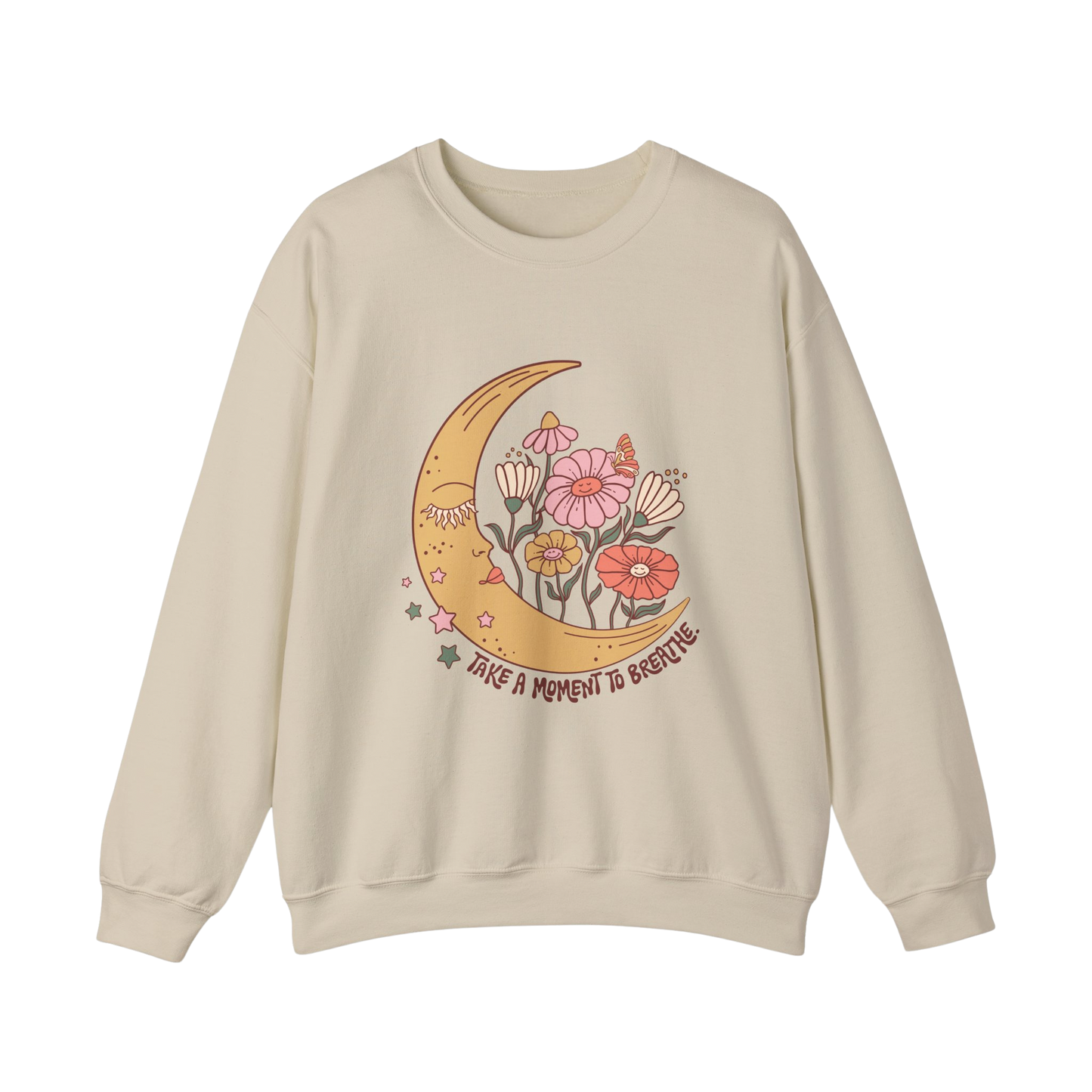 Take a Moment to Breathe Boho Sweatshirt