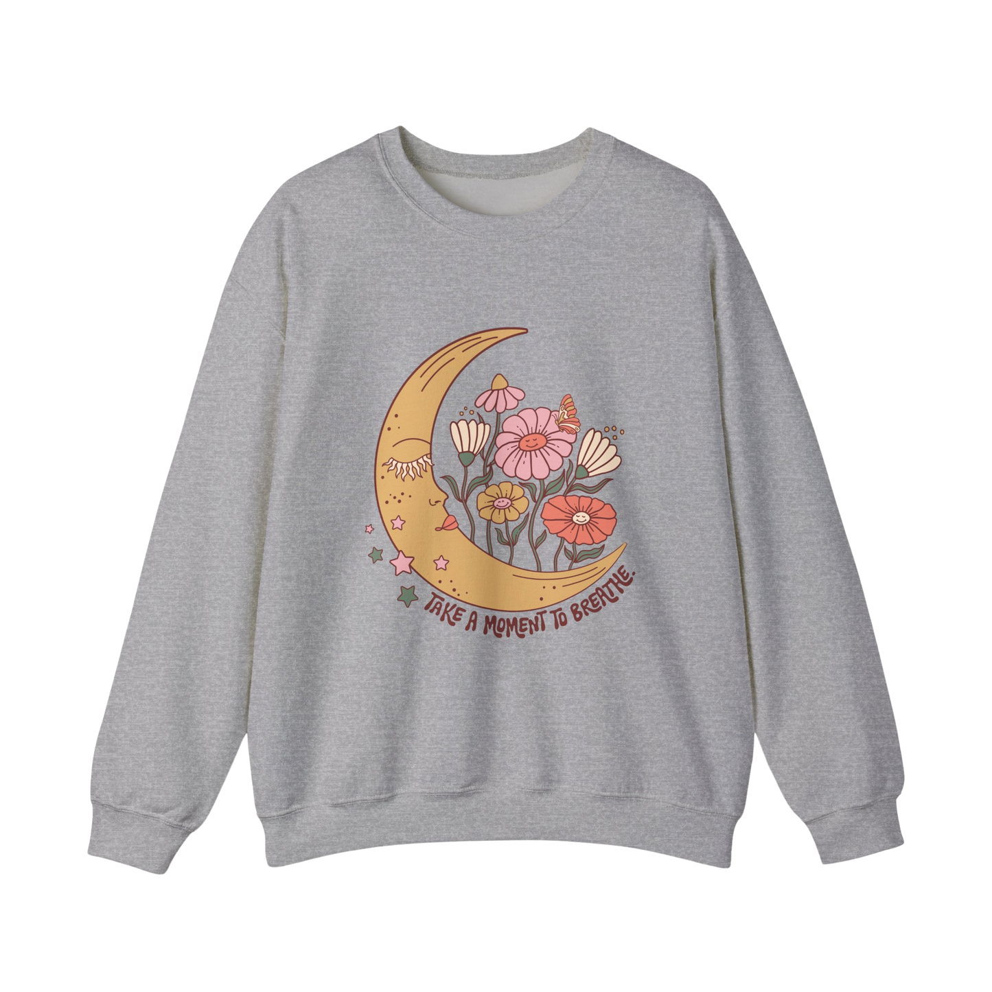 Take a Moment to Breathe Boho Sweatshirt