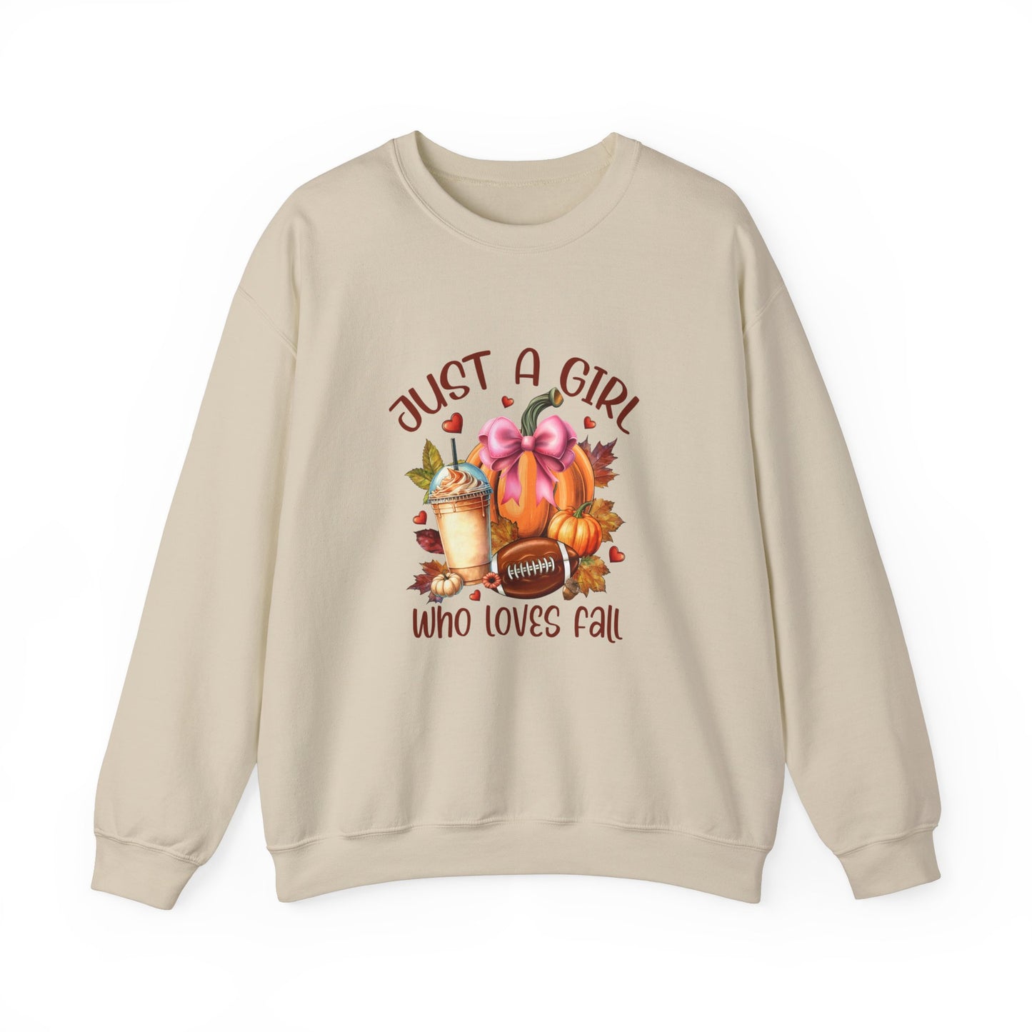 Just a Girl Who Loves Fall Sweatshirt