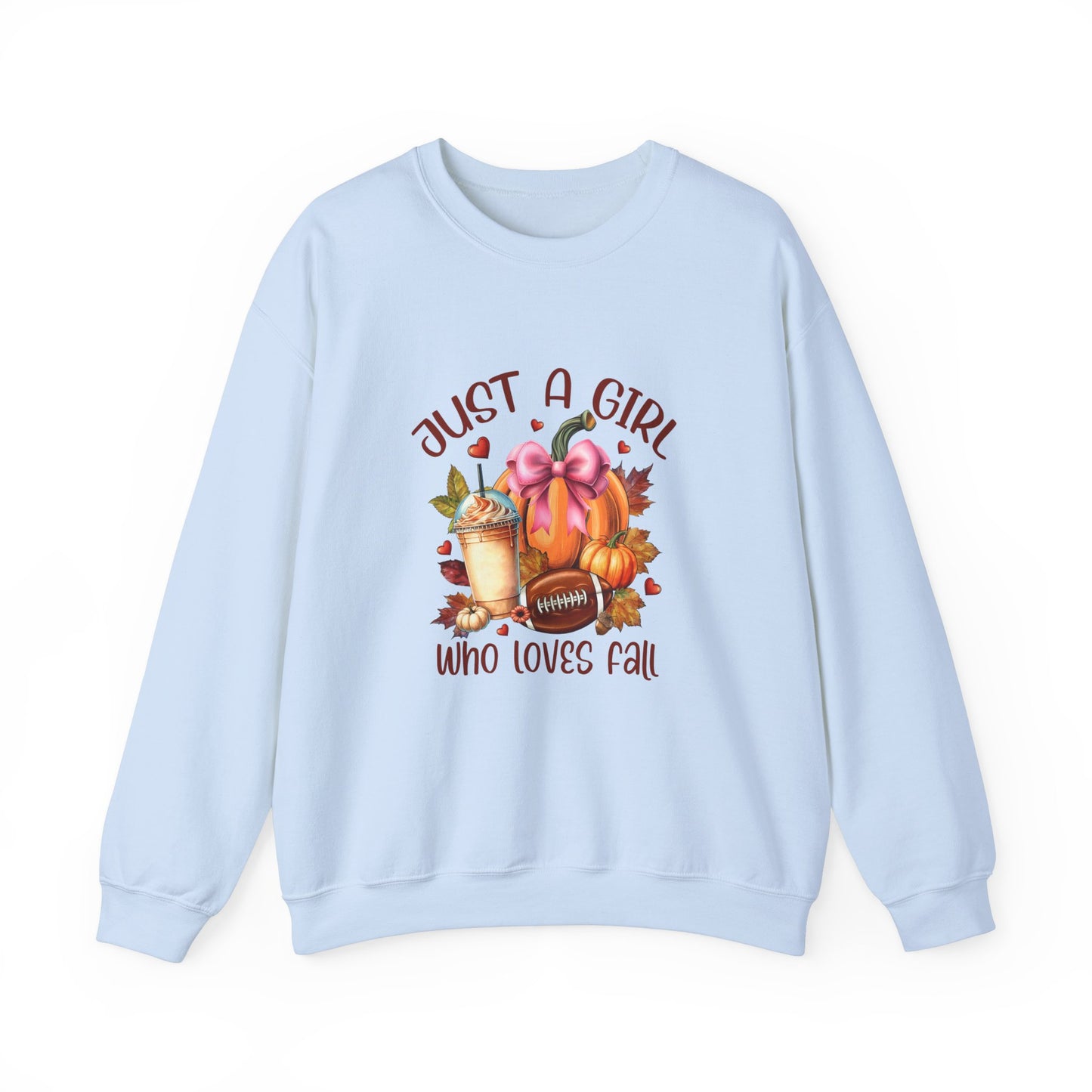 Just a Girl Who Loves Fall Sweatshirt