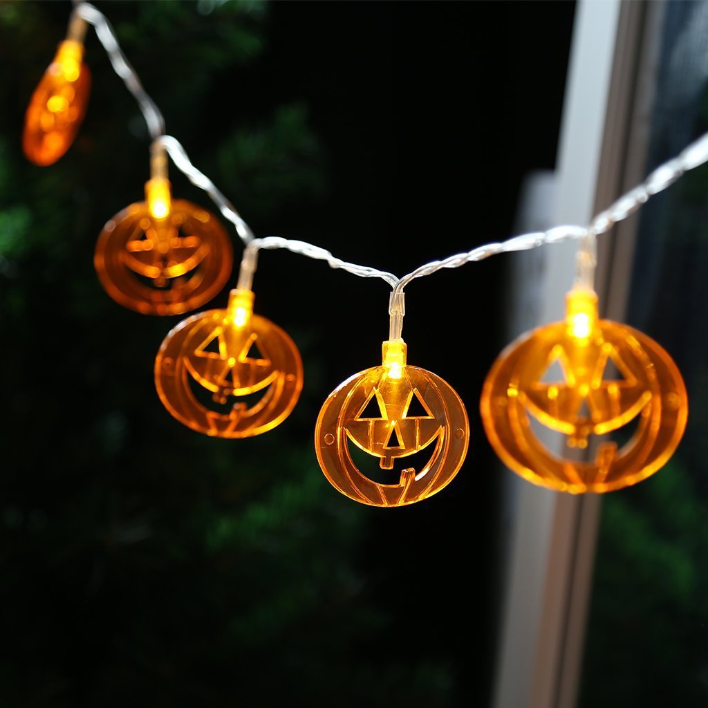 Halloween Pumpkin Light Strings