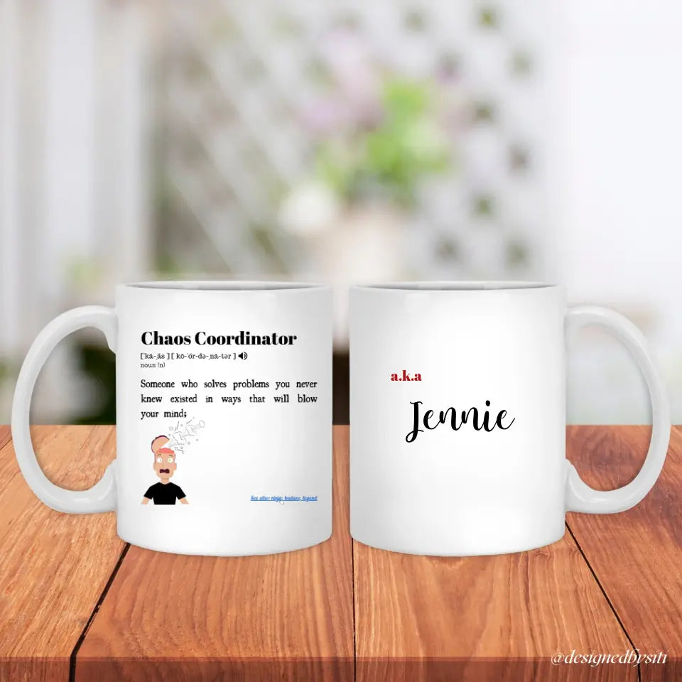 Custom Chaos Coordinator Mug