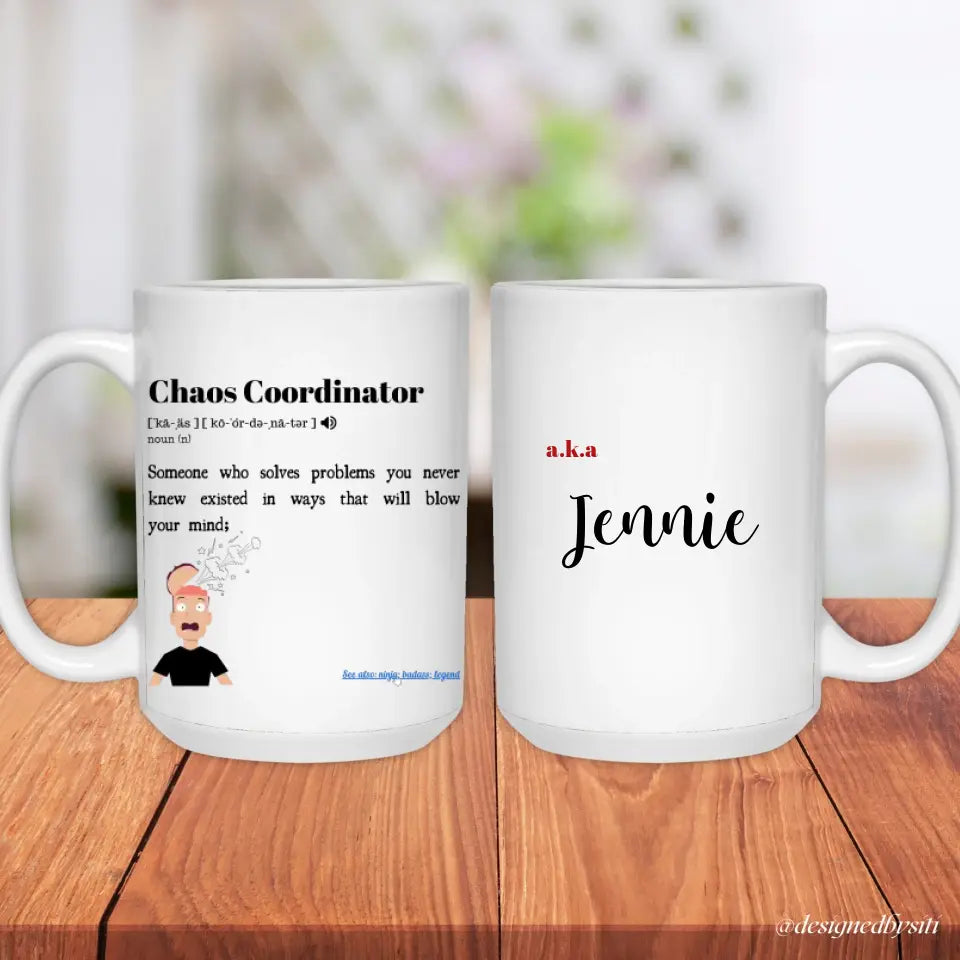 Custom Chaos Coordinator Mug
