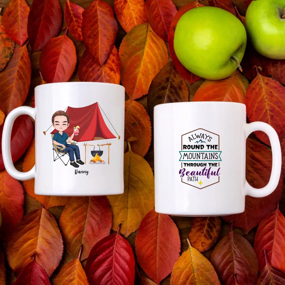 Custom Men’s Camping Mug