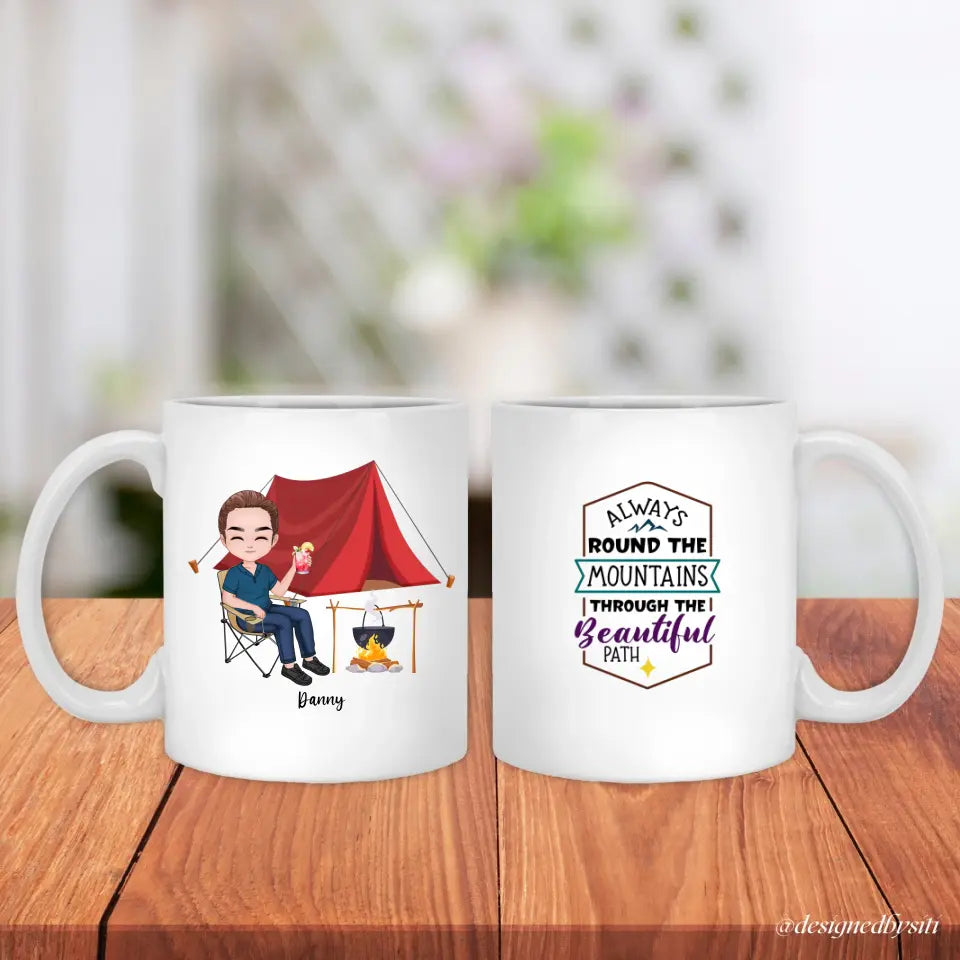 Custom Men’s Camping Mug