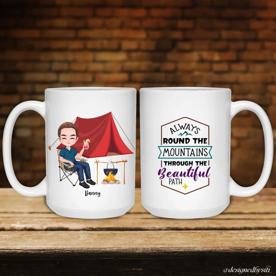 Custom Men’s Camping Mug