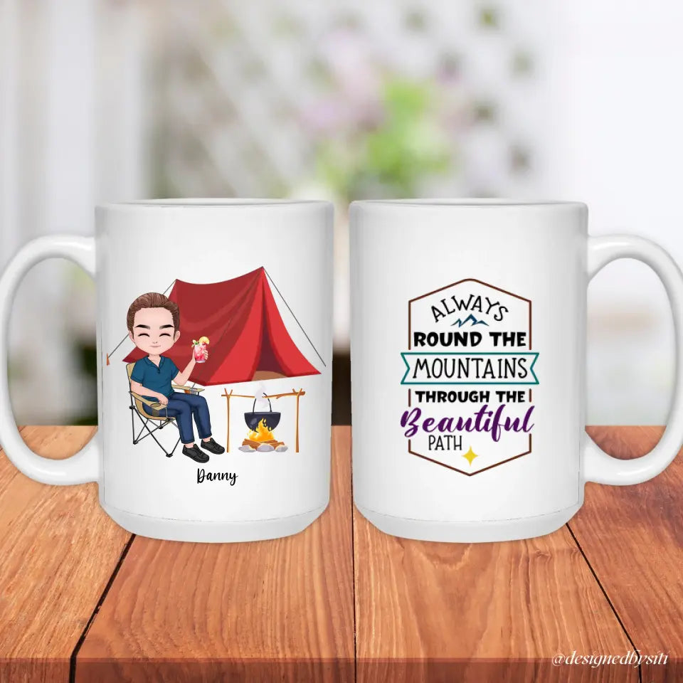 Custom Men’s Camping Mug