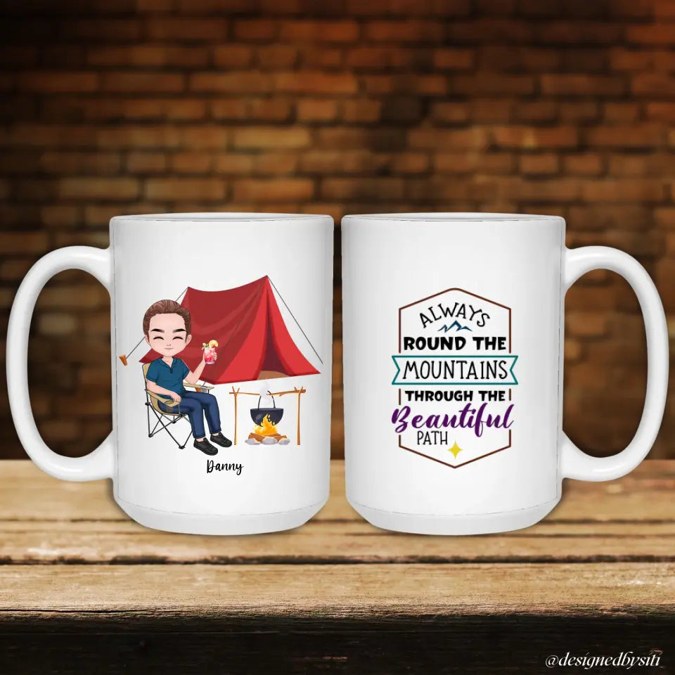 Custom Men’s Camping Mug