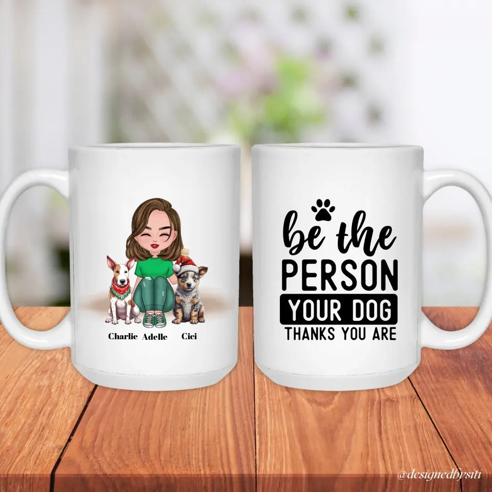 Christmas Dog Mom