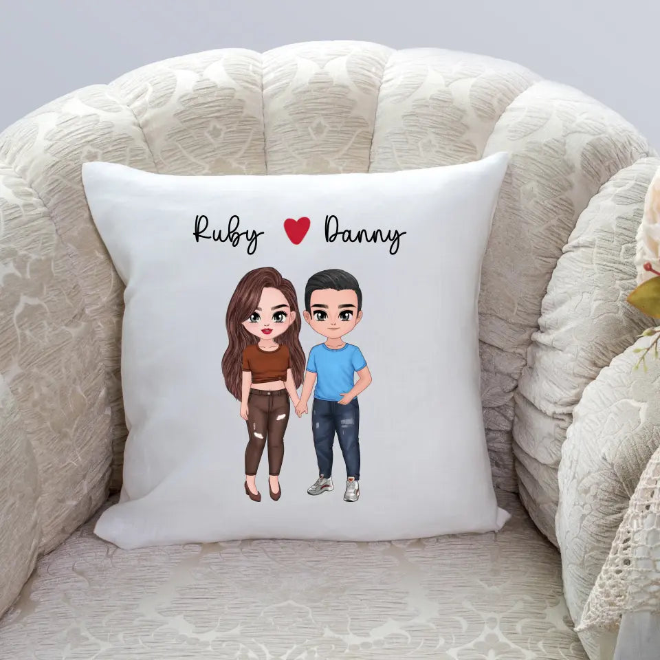 Personalised Couple Pillow