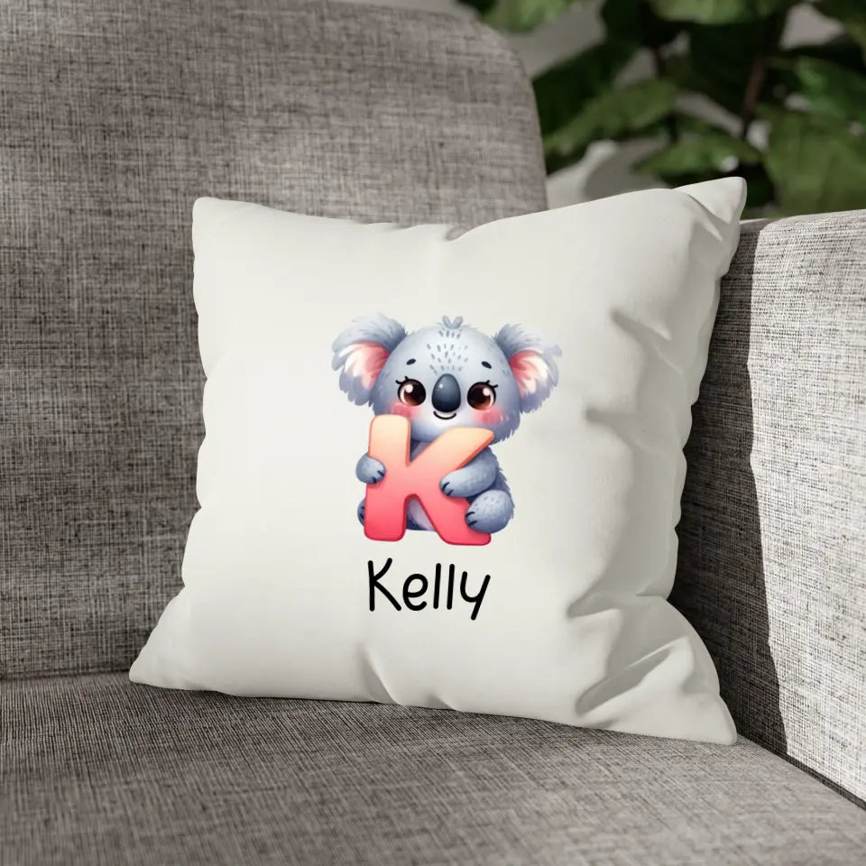 Custom Baby Alphabet Pillow
