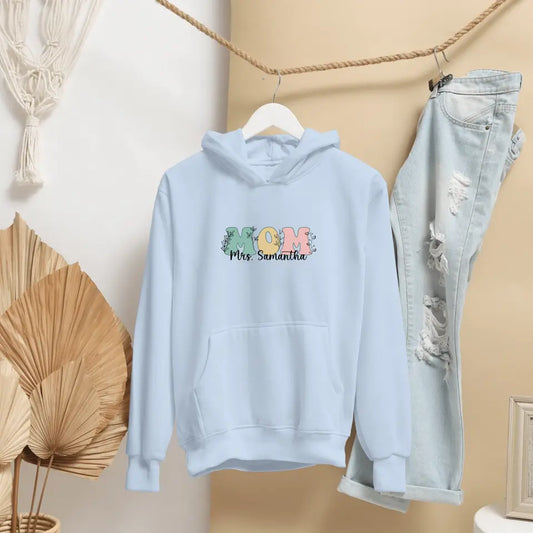 Personalised Mom Hooded Sweatshirt