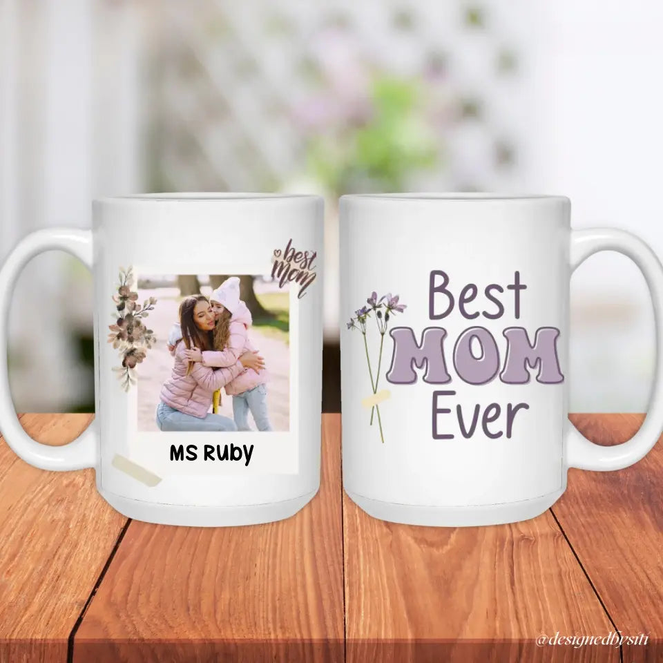 Personalised Mom Polaroid Mug
