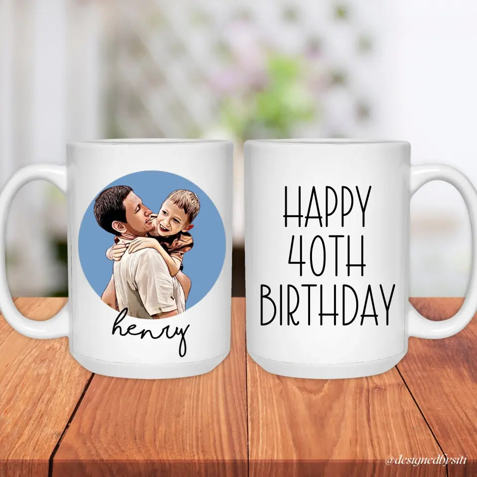 Custom Gifts for Men on 40th Birthday
