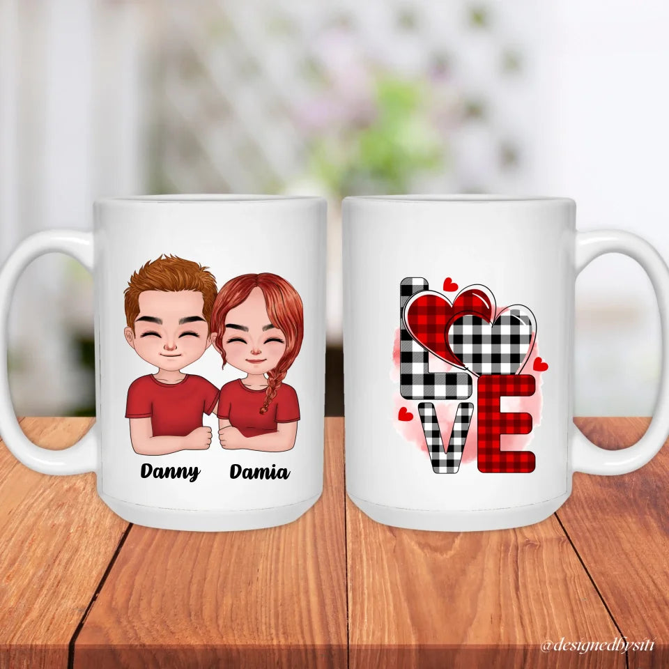 Couple Love Vibes Mug