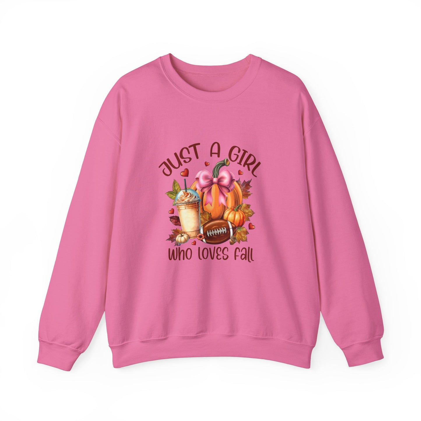 Just a Girl Who Loves Fall Sweatshirt