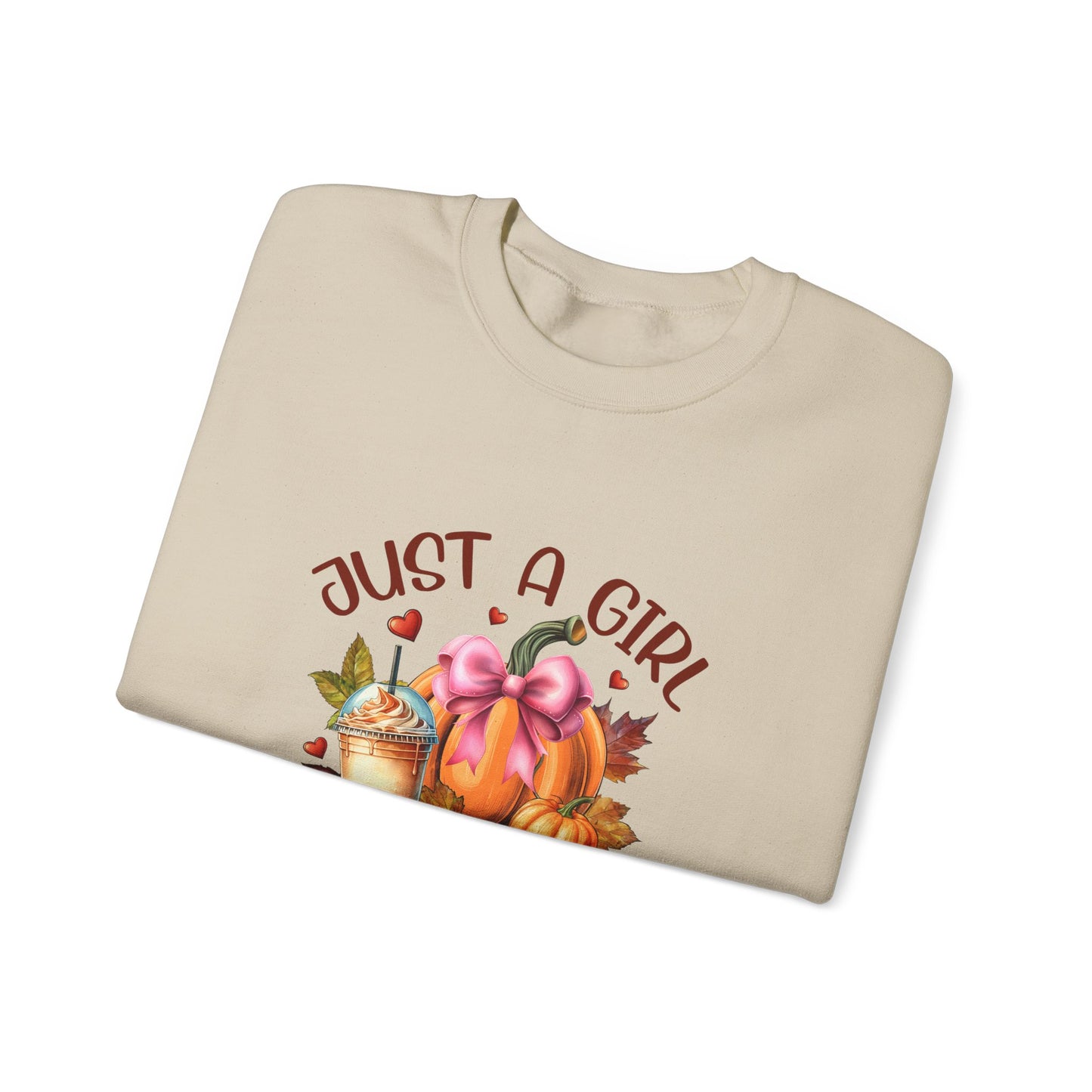 Just a Girl Who Loves Fall Sweatshirt