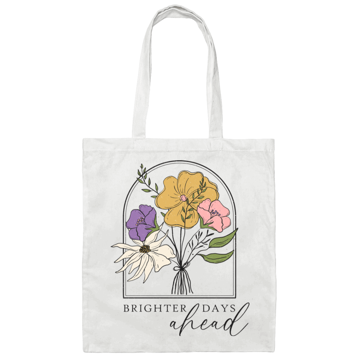 Brighter Days Ahead Tote Bag DesignedbySiti