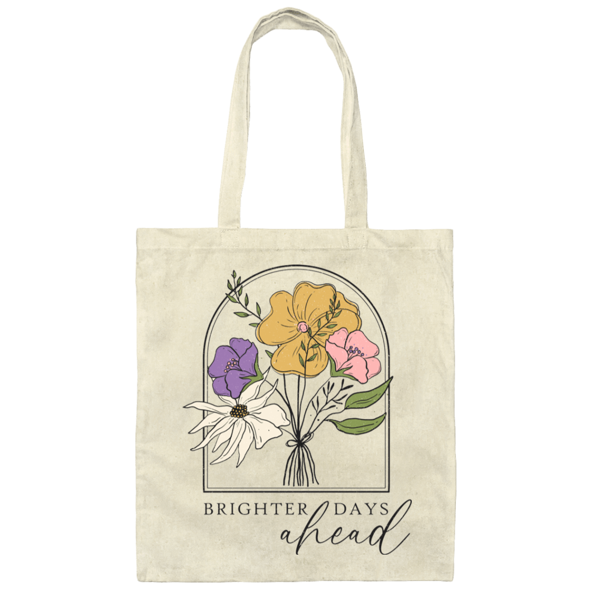 Brighter Days Ahead Tote Bag DesignedbySiti