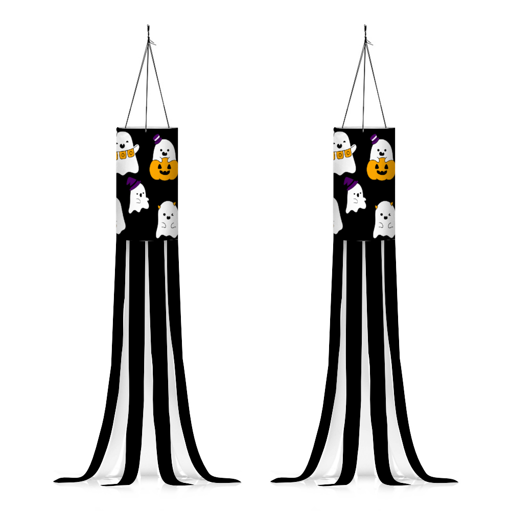 Custom Halloween Windsocks(2 pack)Festival Decoration for the Holidays DesignedbySiti