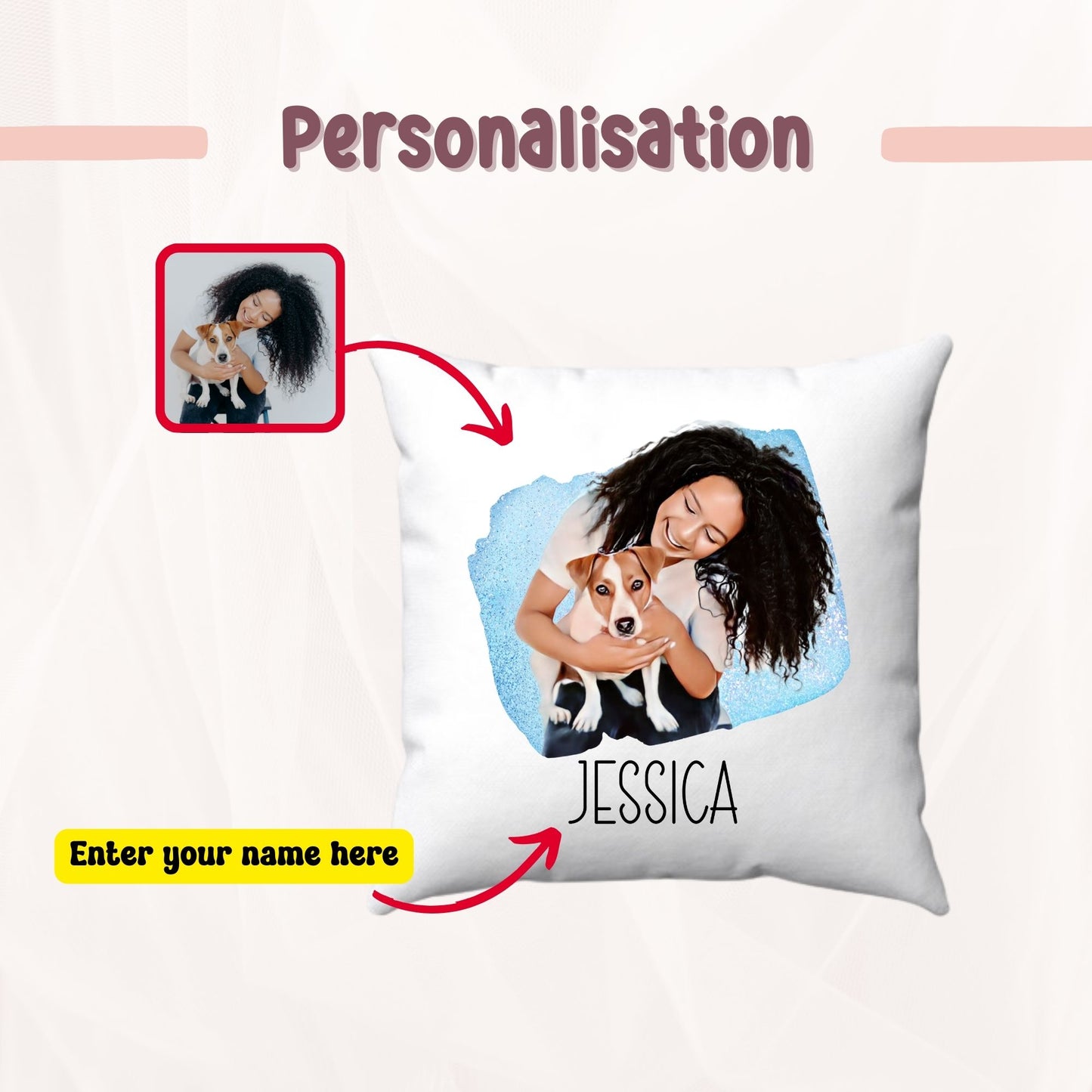Dog Mom Pillow