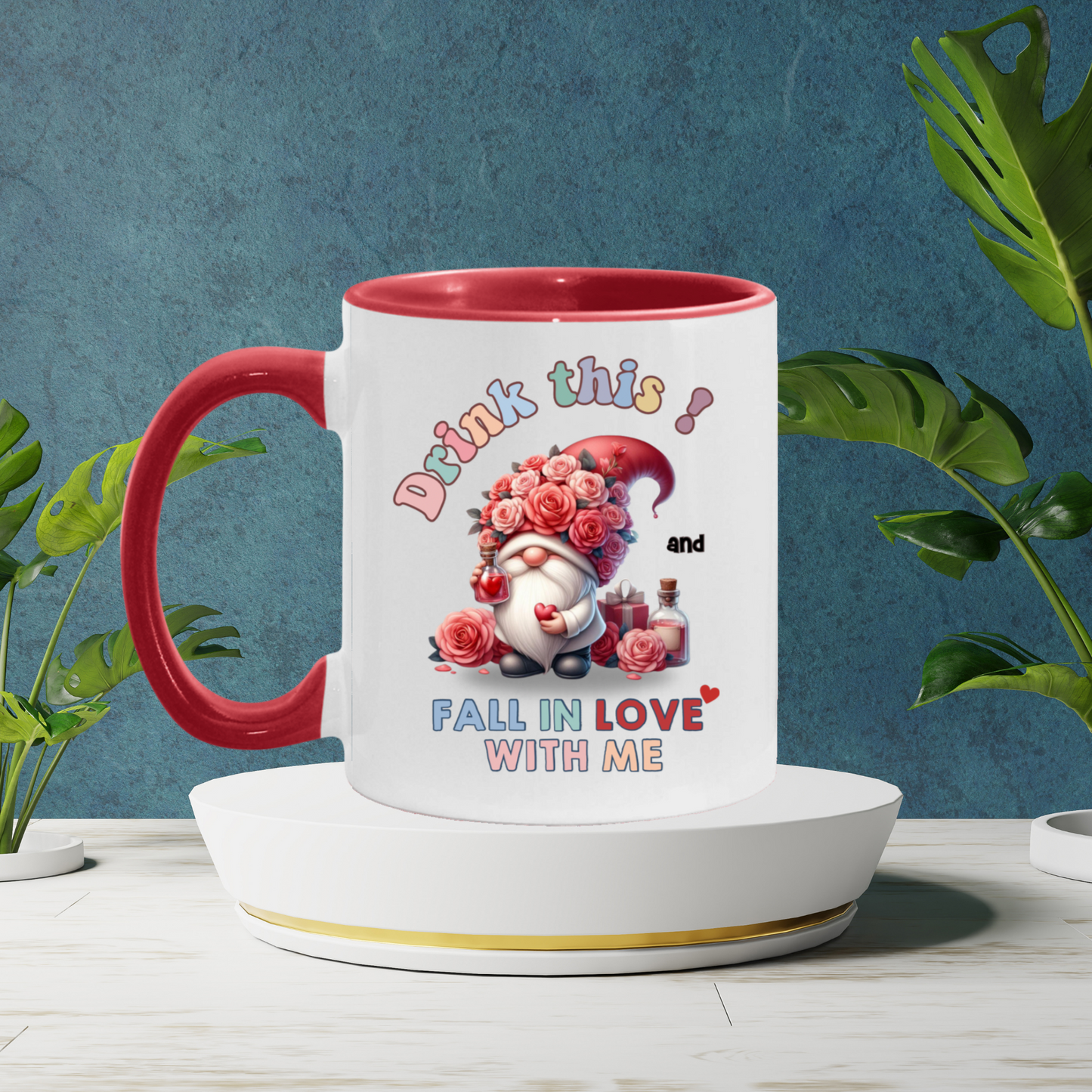 Drink this Love Potion Accent Mug