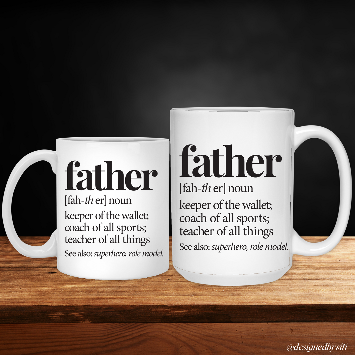 Father Definition Mug