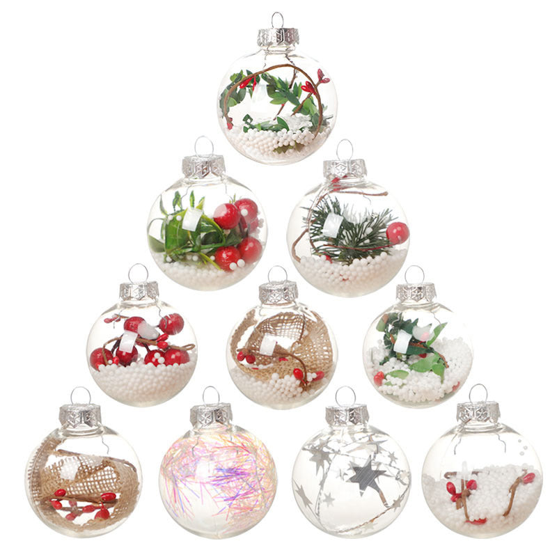 Shimmering Snowflakes Ornaments Ball DesignedbySiti