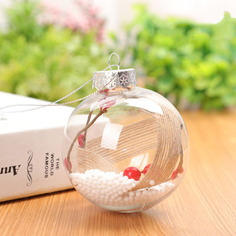 Shimmering Snowflakes Ornaments Ball DesignedbySiti