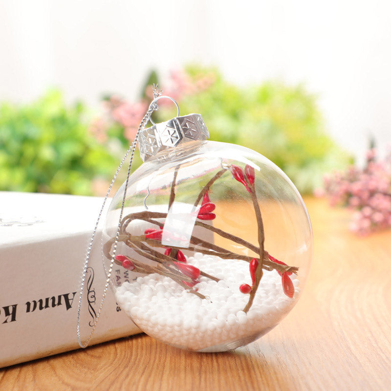 Shimmering Snowflakes Ornaments Ball DesignedbySiti