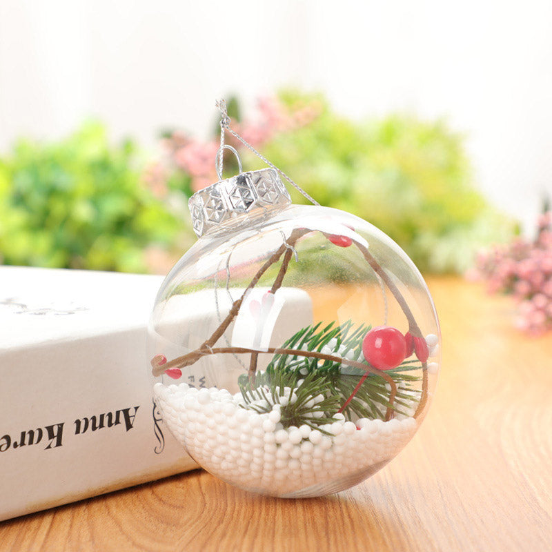 Shimmering Snowflakes Ornaments Ball DesignedbySiti