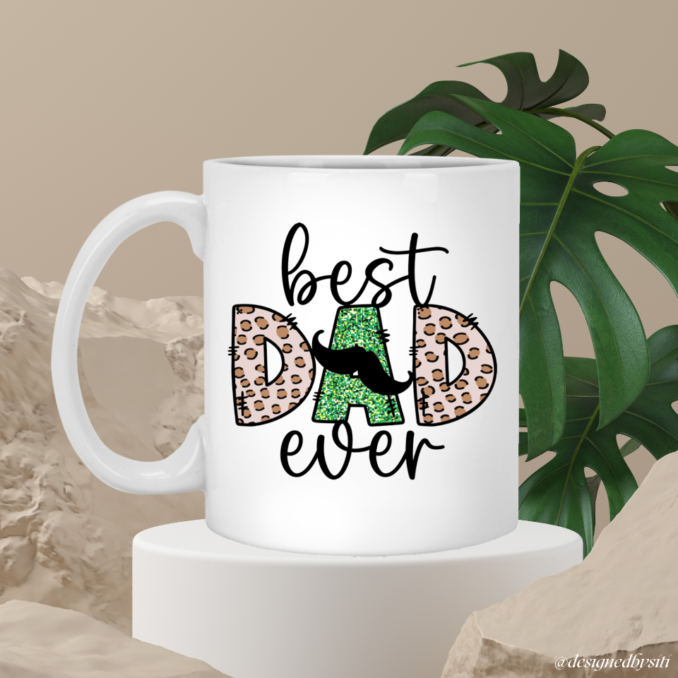 World’s Best Dad Ever Mug DesignedbySiti