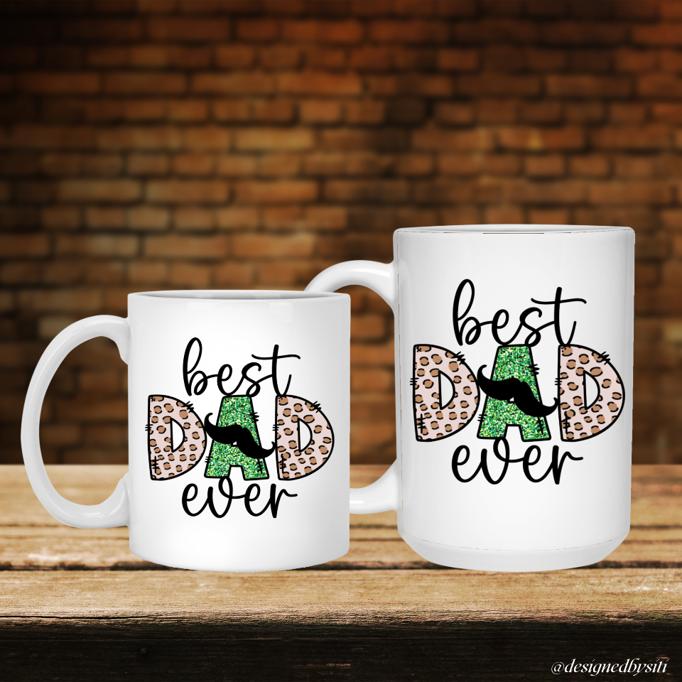 World’s Best Dad Ever Mug DesignedbySiti