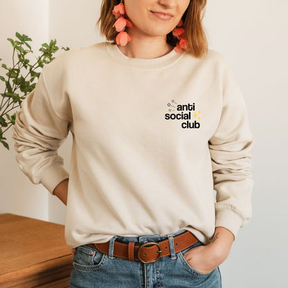 anti social club sweatshirt