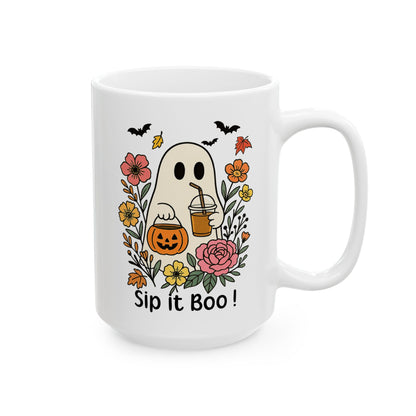 Sip It Boo Halloween Spooky Mug