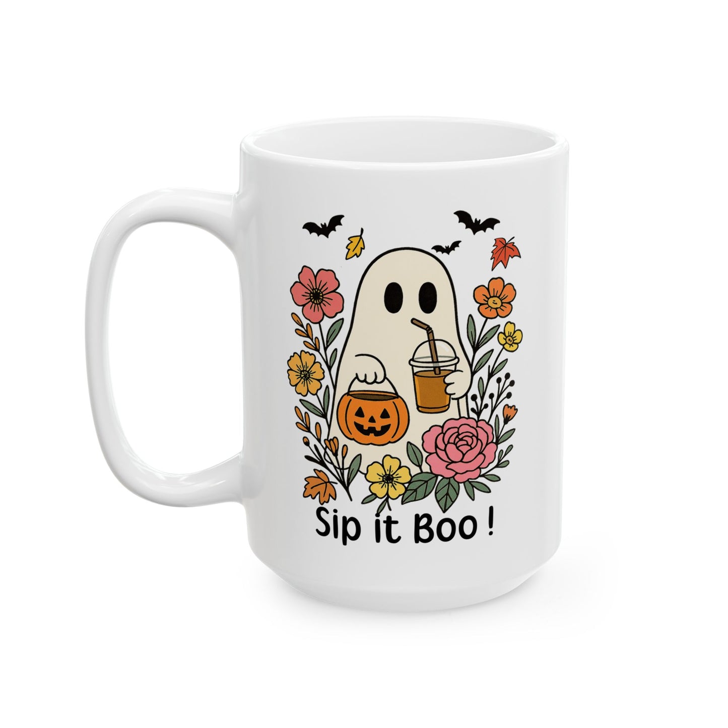 Sip It Boo Halloween Spooky Mug