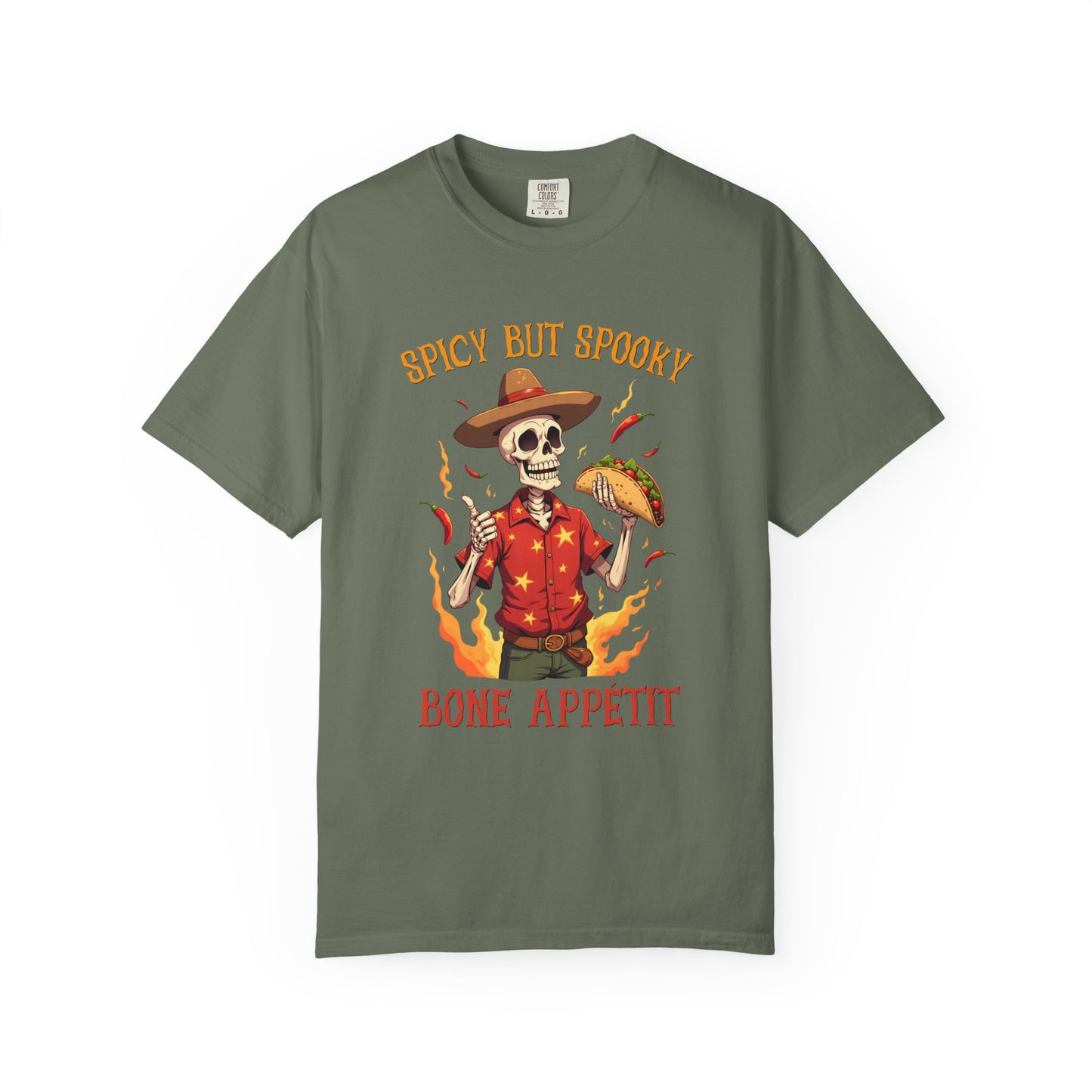 Spicy but Spooky Comfort Colors Tshirts