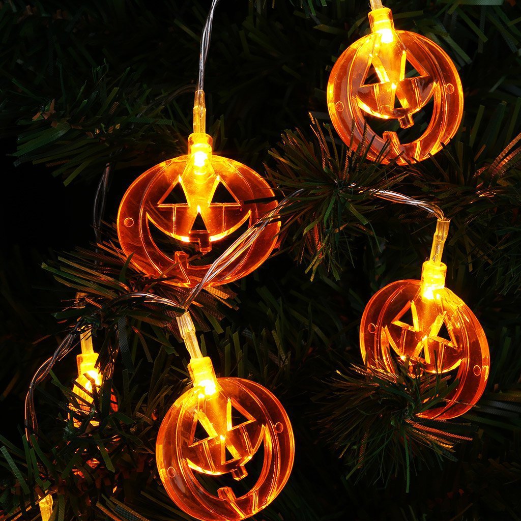 Halloween Pumpkin Light Strings