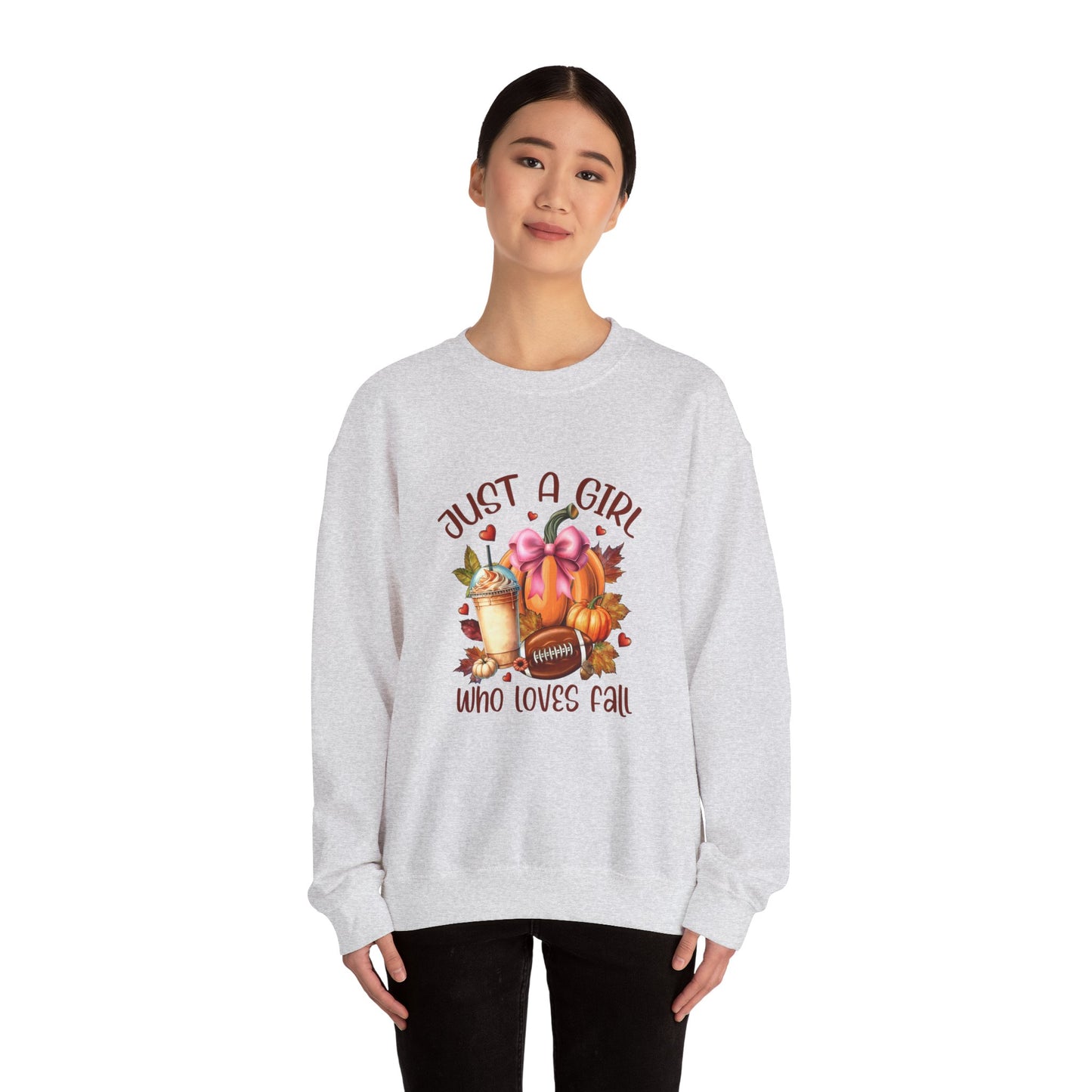 Just a Girl Who Loves Fall Sweatshirt