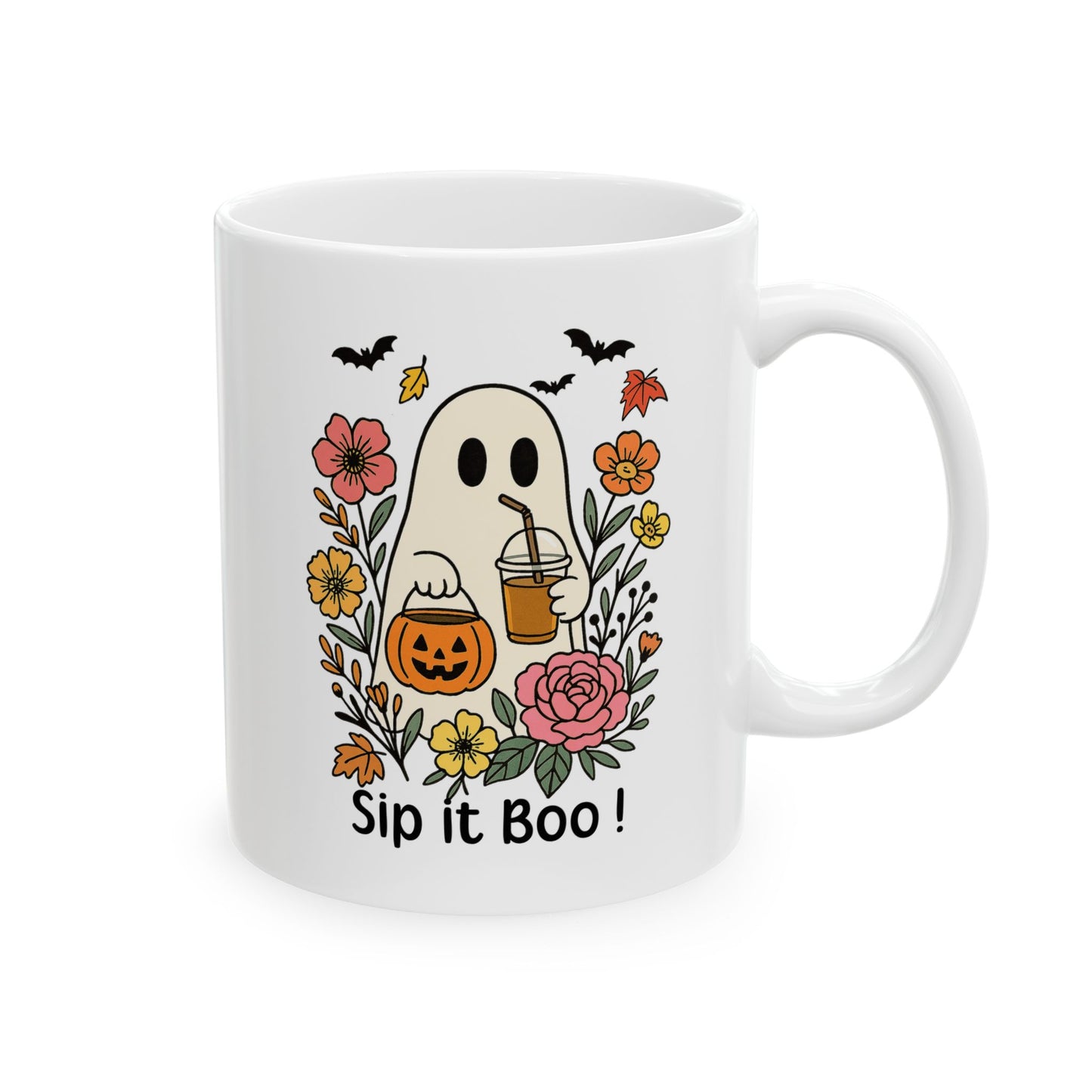 Sip It Boo Halloween Spooky Mug