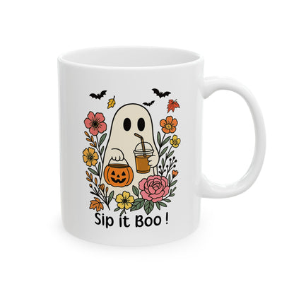 Sip It Boo Halloween Spooky Mug