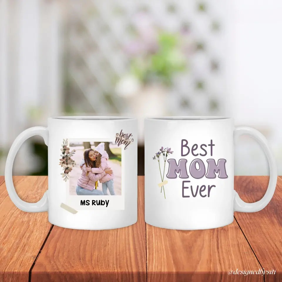 Personalised Mom Polaroid Mug