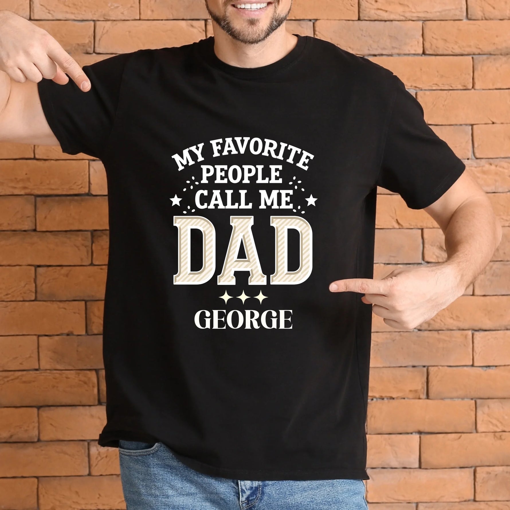 T-Shirt Dark Color Mockup - 12