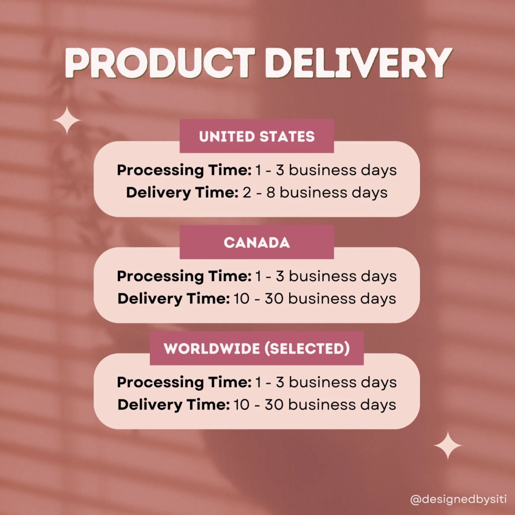 Product Delivery