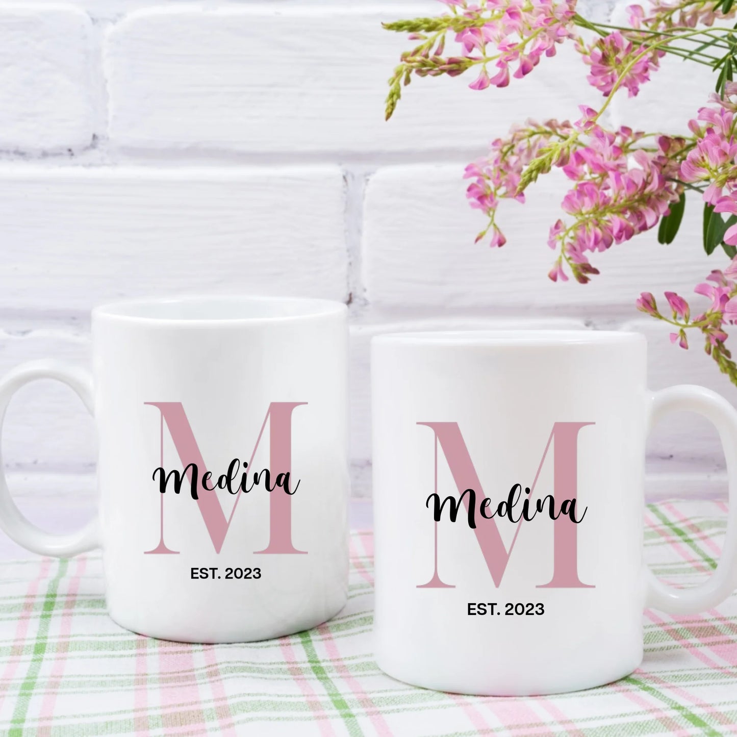 Personalised Name EST Mug