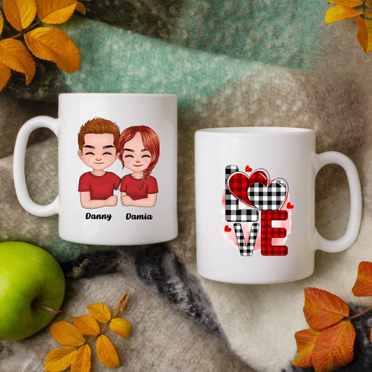 Chibi Couple Love