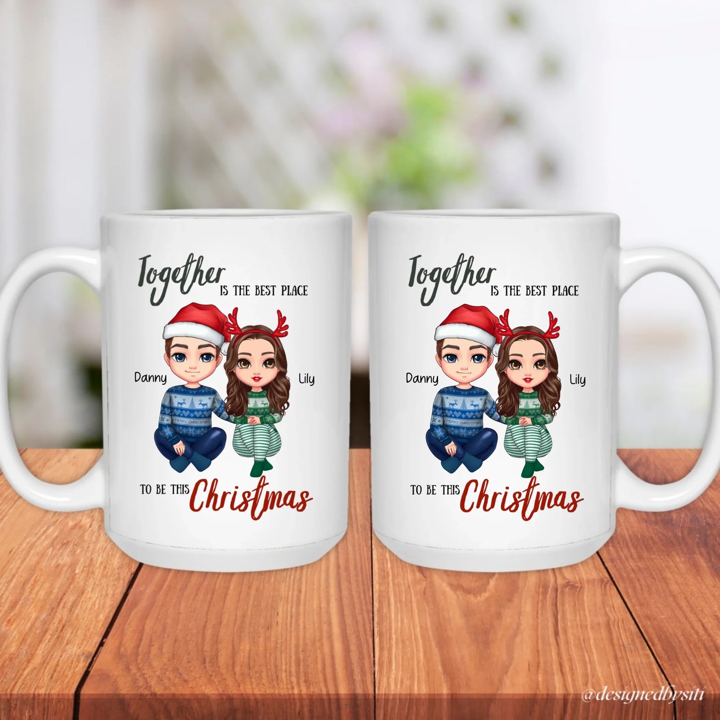 Together in Christmas Chibi
